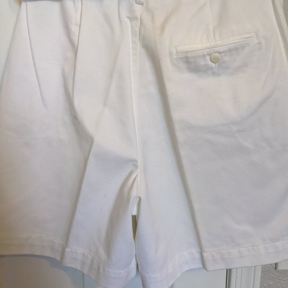 NWT!!! 90s Vintage Lizsport Bermuda Shorts | White | 10 | 100% Cotton - Picture 7 of 7